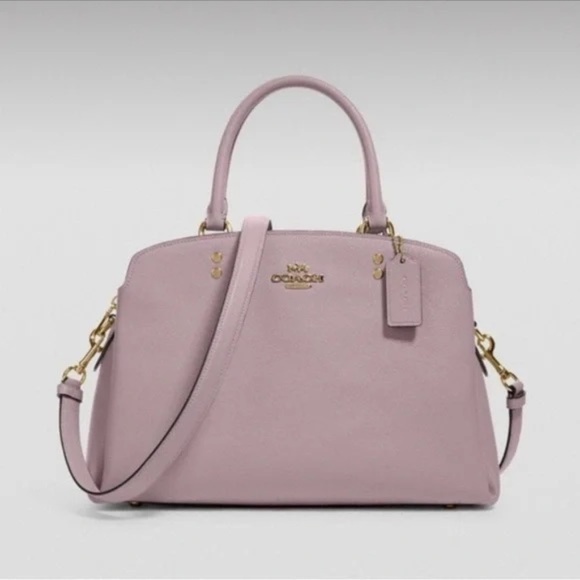 Coach Handbags - Coach Mini Lillie Carryall Bag/Purse in Blush Pink/Mauve